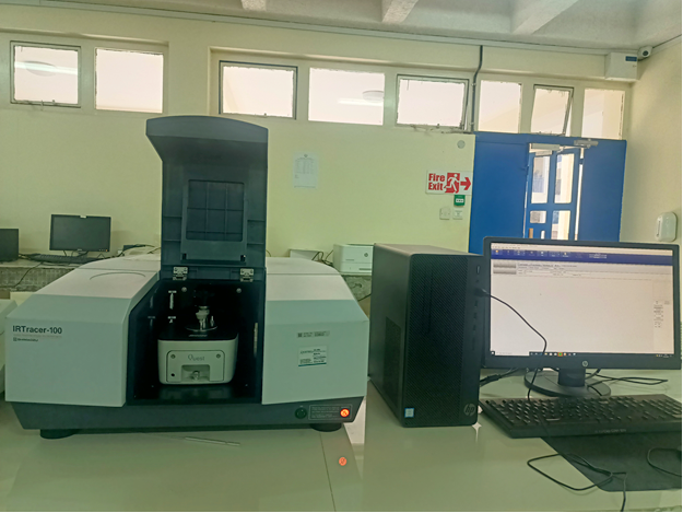 FTIR-ATR for analysis of functional molecules in organic compounds (Equipment bought within the FLAIR Fellowship grant for Dr. Elizabeth Ndunda)